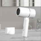 Foldable hairdryer with ion technology for shiny hair - Fioriscas