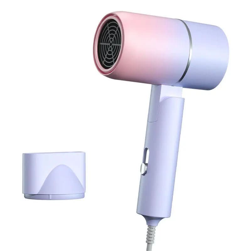 Foldable hairdryer with ion technology for shiny hair - Fioriscas