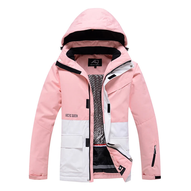 FrostPeak-Skioverall mit Kapuze, wasserdichter einteiliger Schneeanzug für den Wintersport