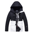 FrostPeak Hooded Ski Jumpsuit, Waterproof One-Piece Snowsuit for Winter Sports