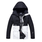 FrostPeak-Skioverall mit Kapuze, wasserdichter einteiliger Schneeanzug für den Wintersport