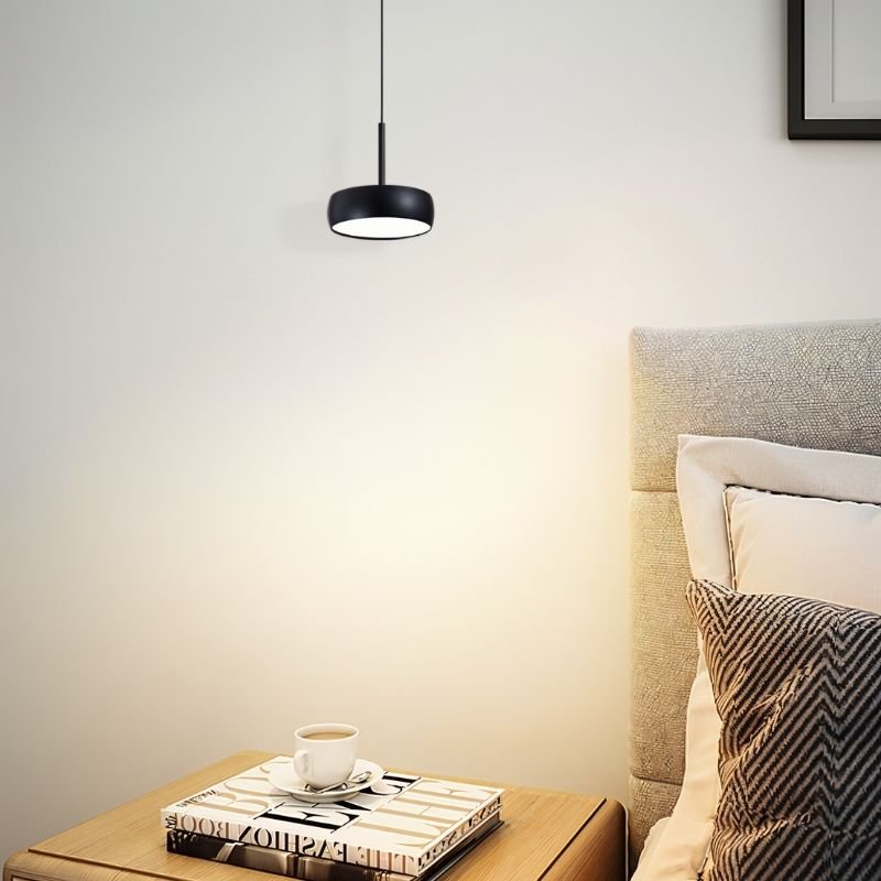 NovaBeam Aluminum Pendant Light With Cylindrical Canopy