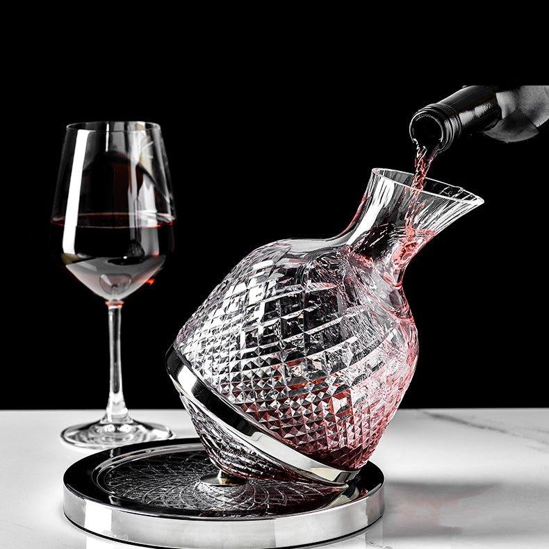 ヴィレロ クリスタル ワインデカンタ 360°回転ベース付き