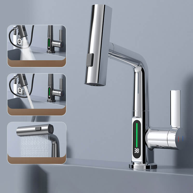 Bateria kuchenna, elastyczny wyciągany wąż z obrotem o 360°, Watermaster