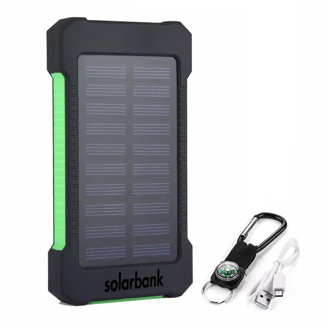 Solární powerbanka SolarPulse 20000mAh s LED svítilnou