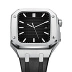 Apple Watch-etui og silikonearmbåndsæt, Kirello 316L stål