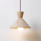 Ritta Travertijn Hanglamp Hoedvorm | Fioriscas