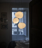 LumaVerde Organic-Shape Pendant Light, Hand-Blown Glass Finish, 4 Sizes