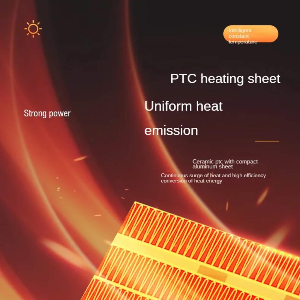 Přenosné keramické topidlo GlacioHeat pro malé místnosti