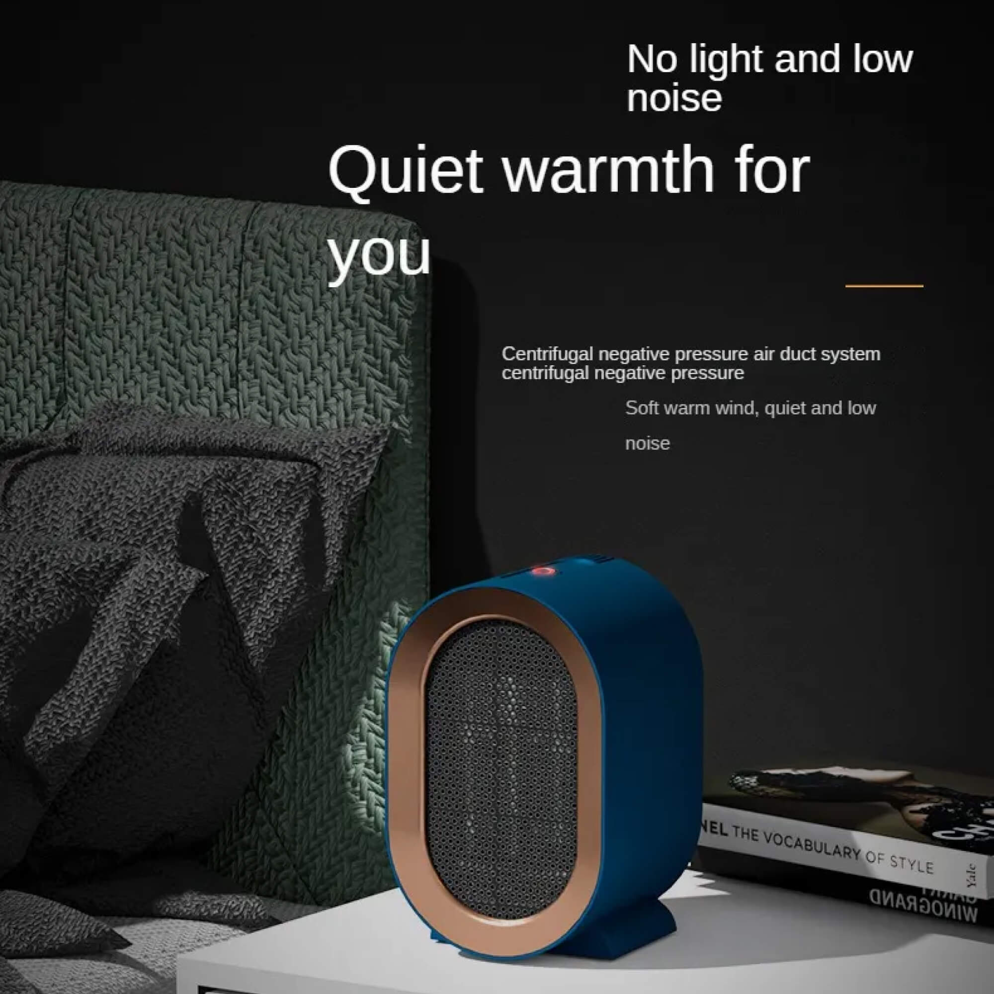 Kompakt PTC keramisk elektrisk varmelegeme til små rum, NexaHeat