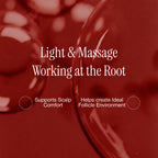 Scalp Massage Tool For Daily Hair Routine With Waterproof 630nm Red LED