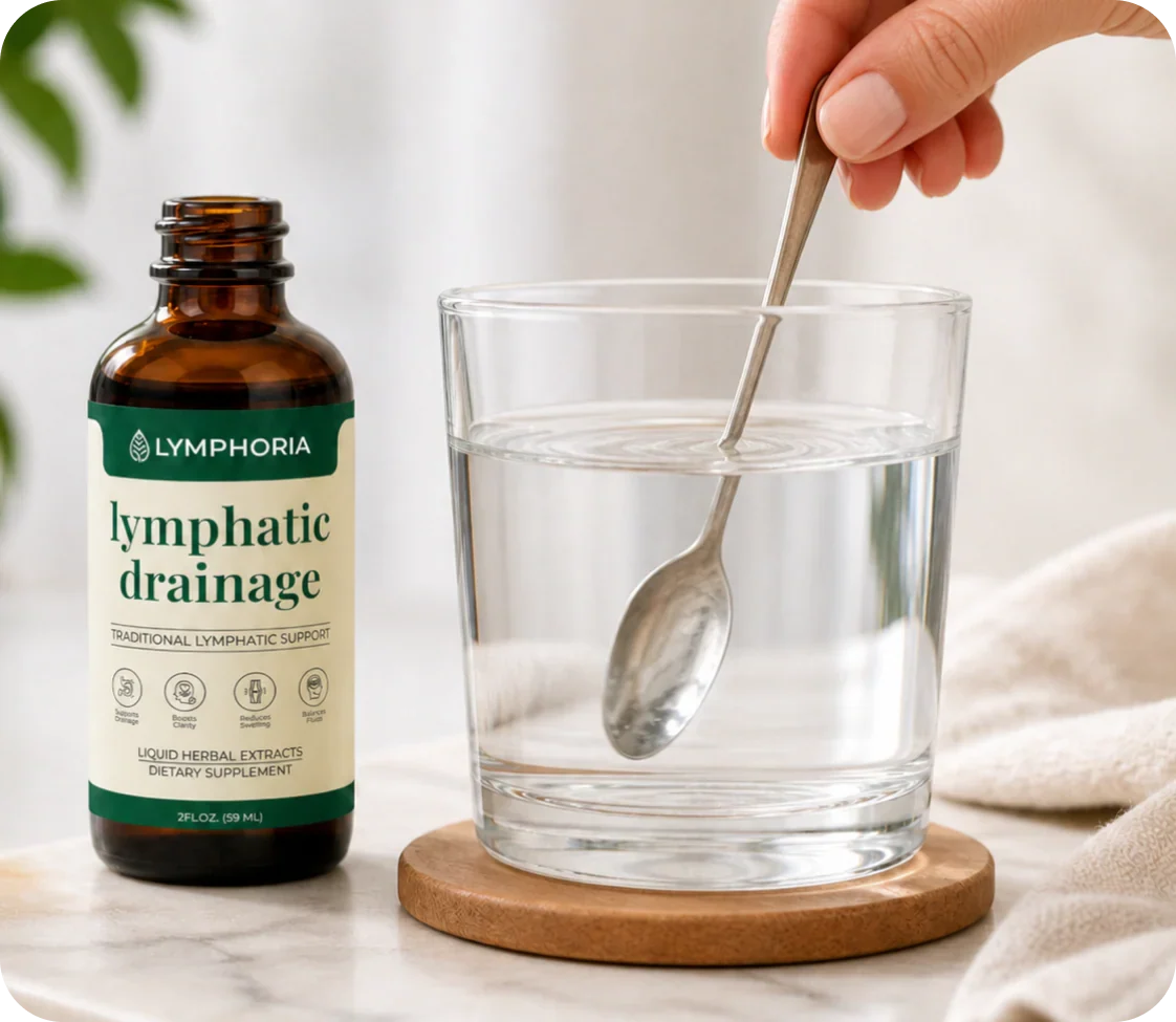 Lymphatic Drainage Herbal Drops with Traditional Botanical Extracts | Fioriscas