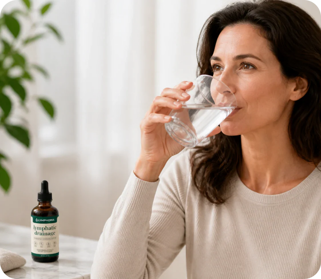 Lymphatic Drainage Herbal Drops with Traditional Botanical Extracts | Fioriscas