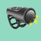 LumaGuard Rechargeable Bike Alarm, 120dB, Four Alert Modes