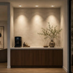 Faretto Floral French Plaster per illuminazione da soffitto incassata