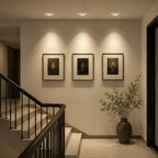 Faretto Floral French Plaster per illuminazione da soffitto incassata