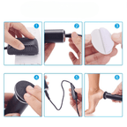 Electric pedicure file for gentle & effective foot care - Fioriscas