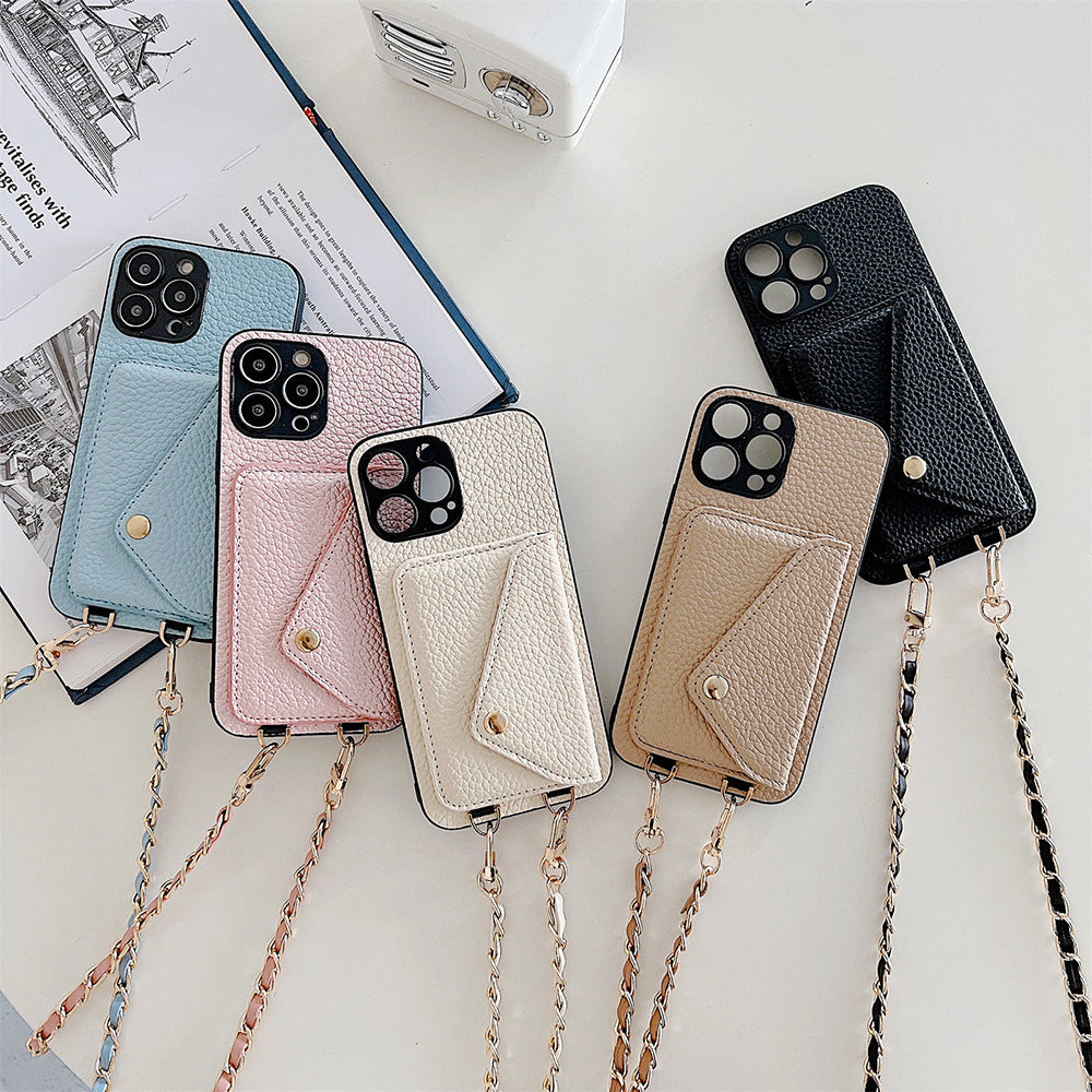 Peněženkové pouzdro Celeste na iPhone s přihrádkami na karty pro vytížené profesionály | Fioriscas