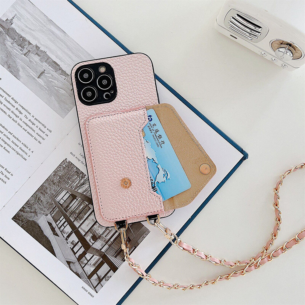 Peněženkové pouzdro Celeste na iPhone s přihrádkami na karty pro vytížené profesionály | Fioriscas