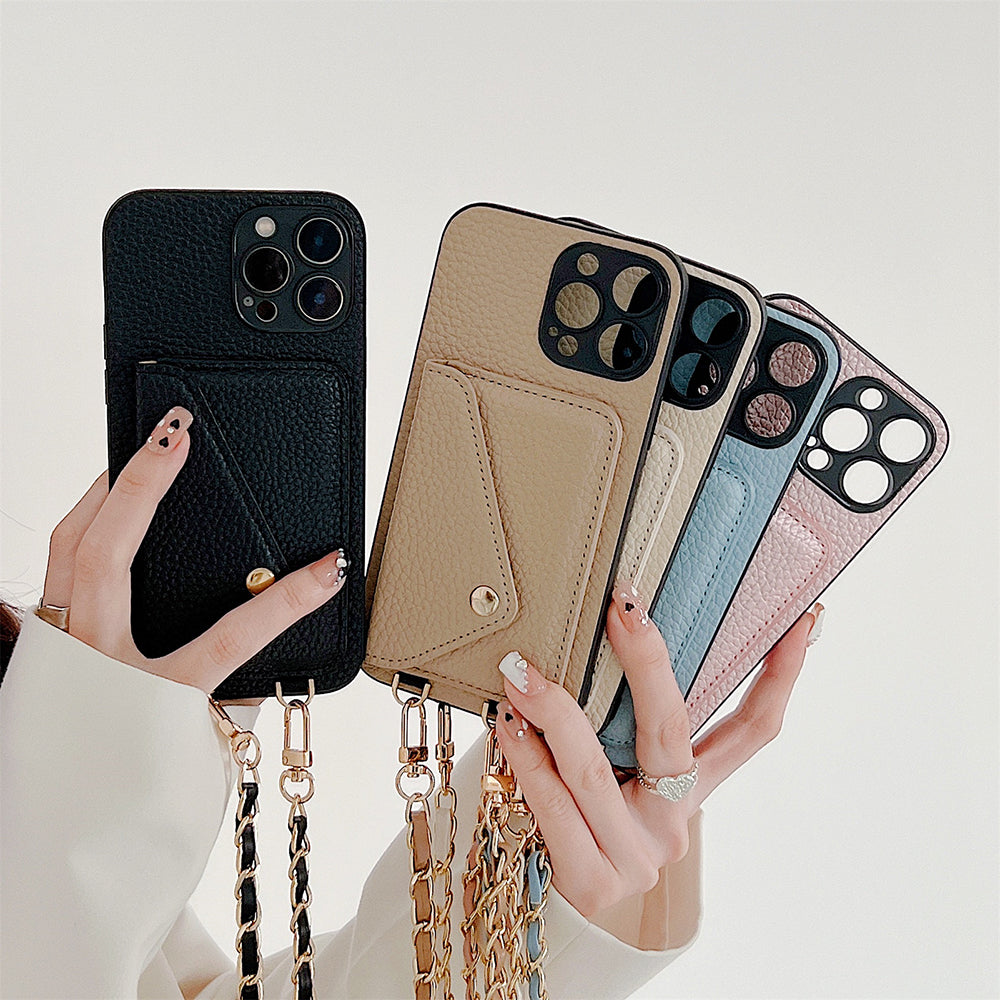 Peněženkové pouzdro Celeste na iPhone s přihrádkami na karty pro vytížené profesionály | Fioriscas