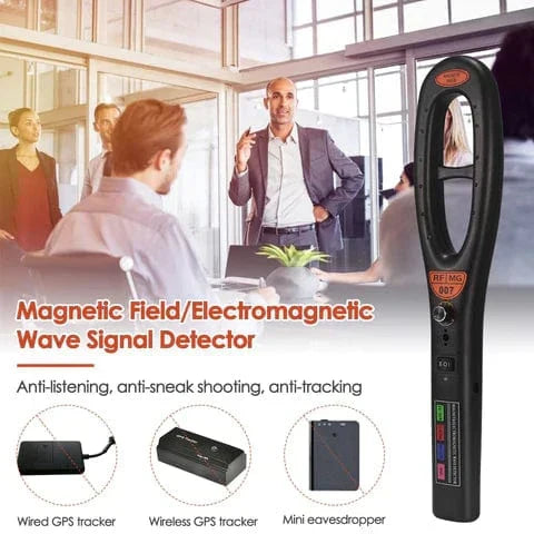 SentinelX GPS-tracker og skjult kameradetektor med detektionsslange