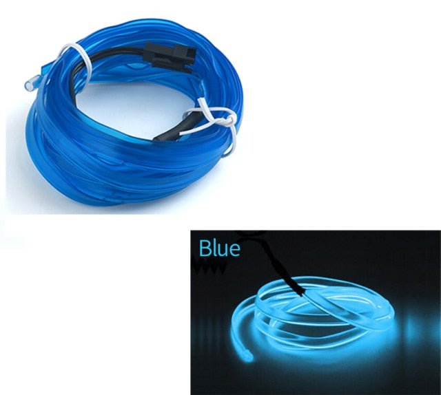 Striscia luminosa decorativa a LED per gli interni dell'auto - Fioriscas