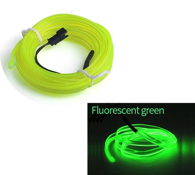 Striscia luminosa decorativa a LED per gli interni dell'auto - Fioriscas