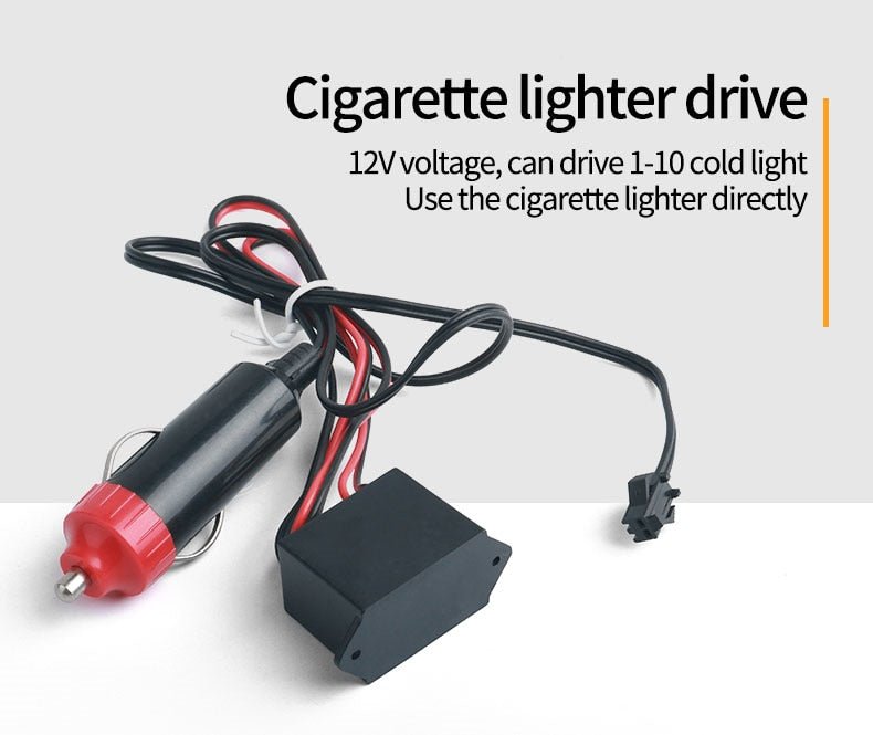 Striscia luminosa decorativa a LED per gli interni dell'auto - Fioriscas
