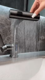 Pull-Out Kitchen Faucet, Aqualine FluxPull 60cm Hose & 360° Swivel