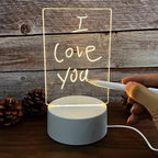 LED-memo­tavla med raderbar penna - Fioriscas
