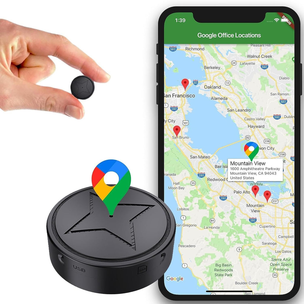 Compact Magnetic GPS Tracker For Real Time Vehicle Tracking In Fleets | Fioriscas