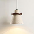 Lampada a sospensione Jovia in travertino | Fioriscas