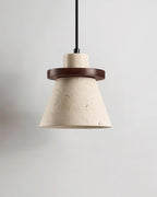 Lampada a sospensione Jovia in travertino | Fioriscas