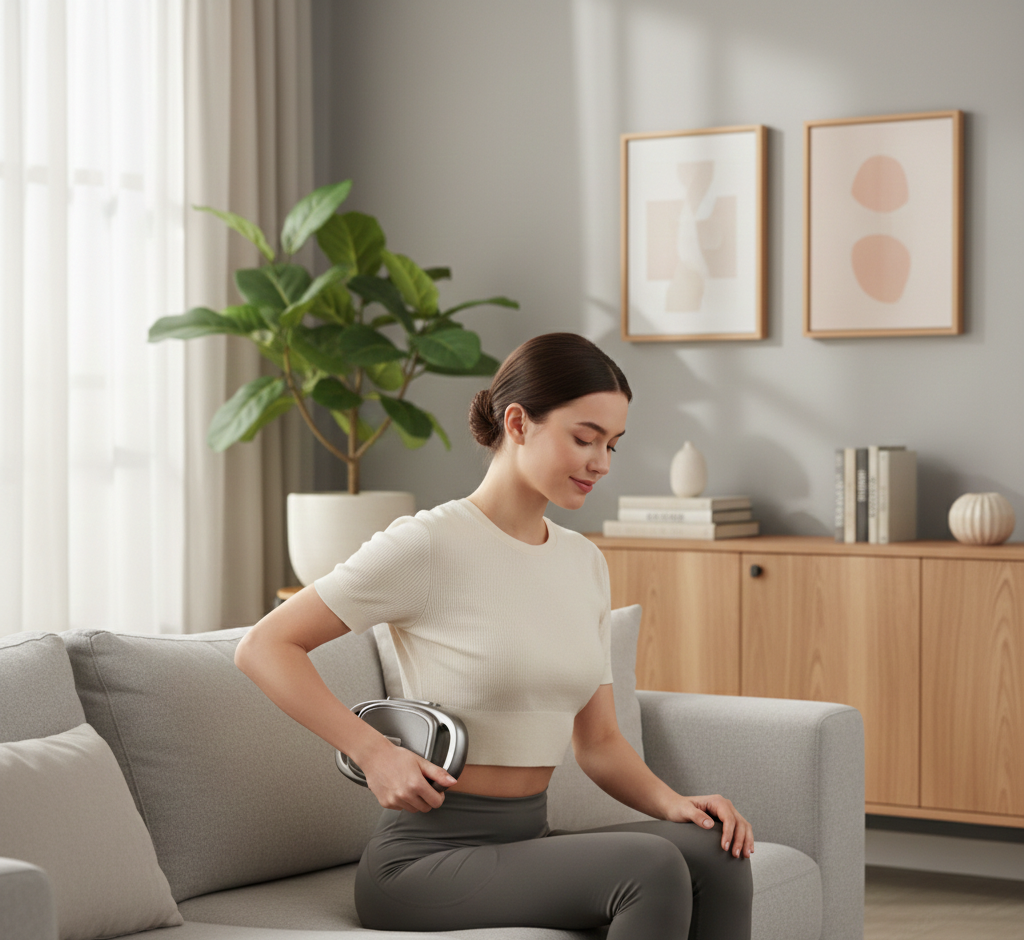 Massageador profissional de massagem profunda com 16 cabeças, para recuperação muscular direcionada | Fioriscas