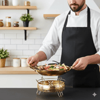 Hammered stainless steel pot for pans, sauces & versatile cooking - Fioriscas