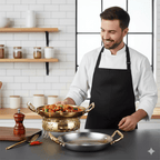 Hammered stainless steel pot for pans, sauces & versatile cooking - Fioriscas
