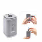 משאבת אוויר קומפקטית נטענת ב-USB עם ניפוח וריקון 2-ב-1 | Fioriscas