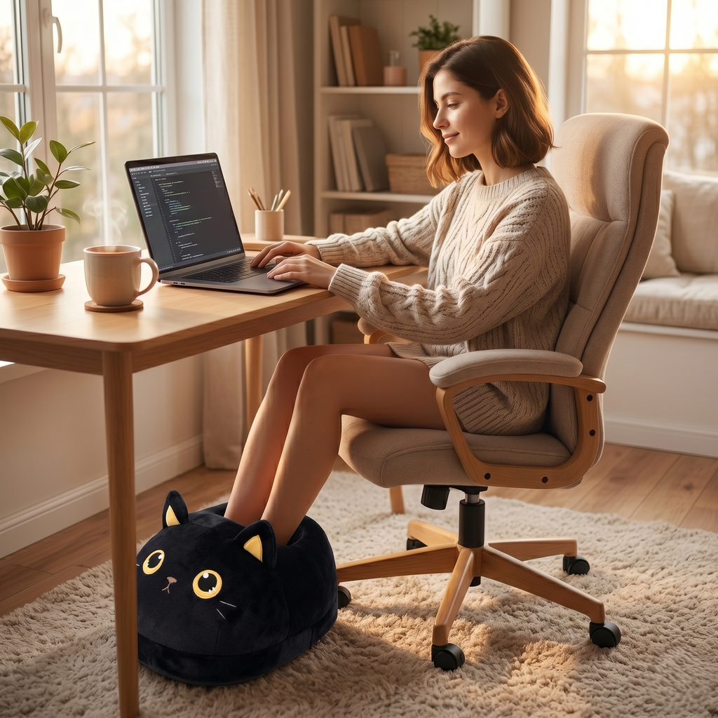 CatPaw Comfort aquece os pés frios com um massageador vibratório | Fioriscas