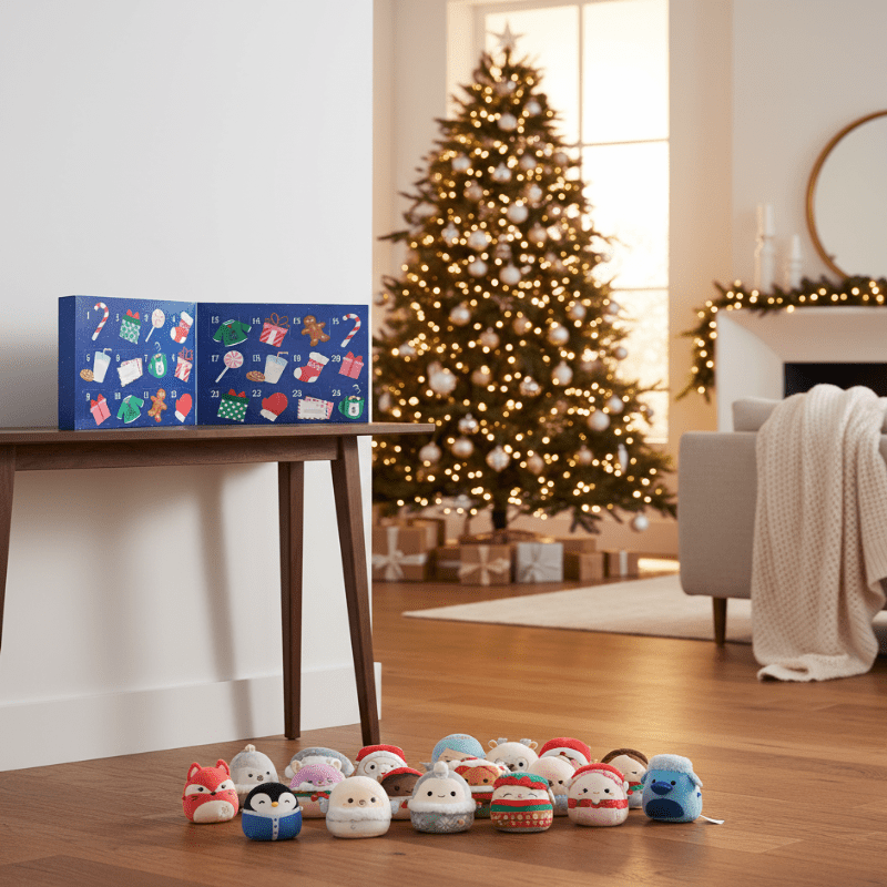 Calendrier de l’Avent Micromallow de 24 jours avec des miniatures - Fioriscas