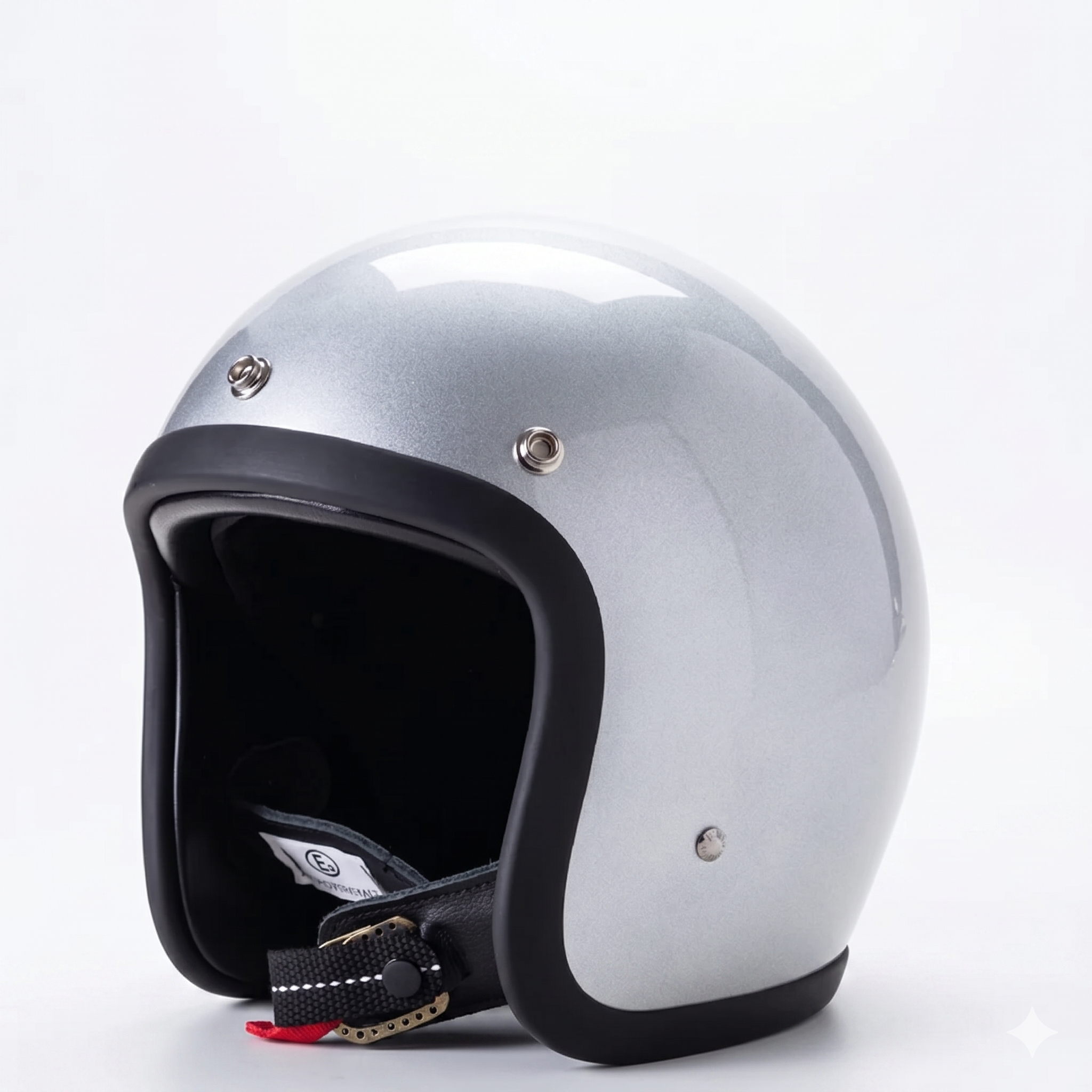 バイク用オープンフェイスハーフヘルメット、ABSシェル、DOTおよびECE認証