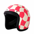 バイク用オープンフェイスハーフヘルメット、ABSシェル、DOTおよびECE認証