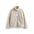 Full-Zip Fleece Jacket, NovaLuxe Plush Layering Jacket For Women