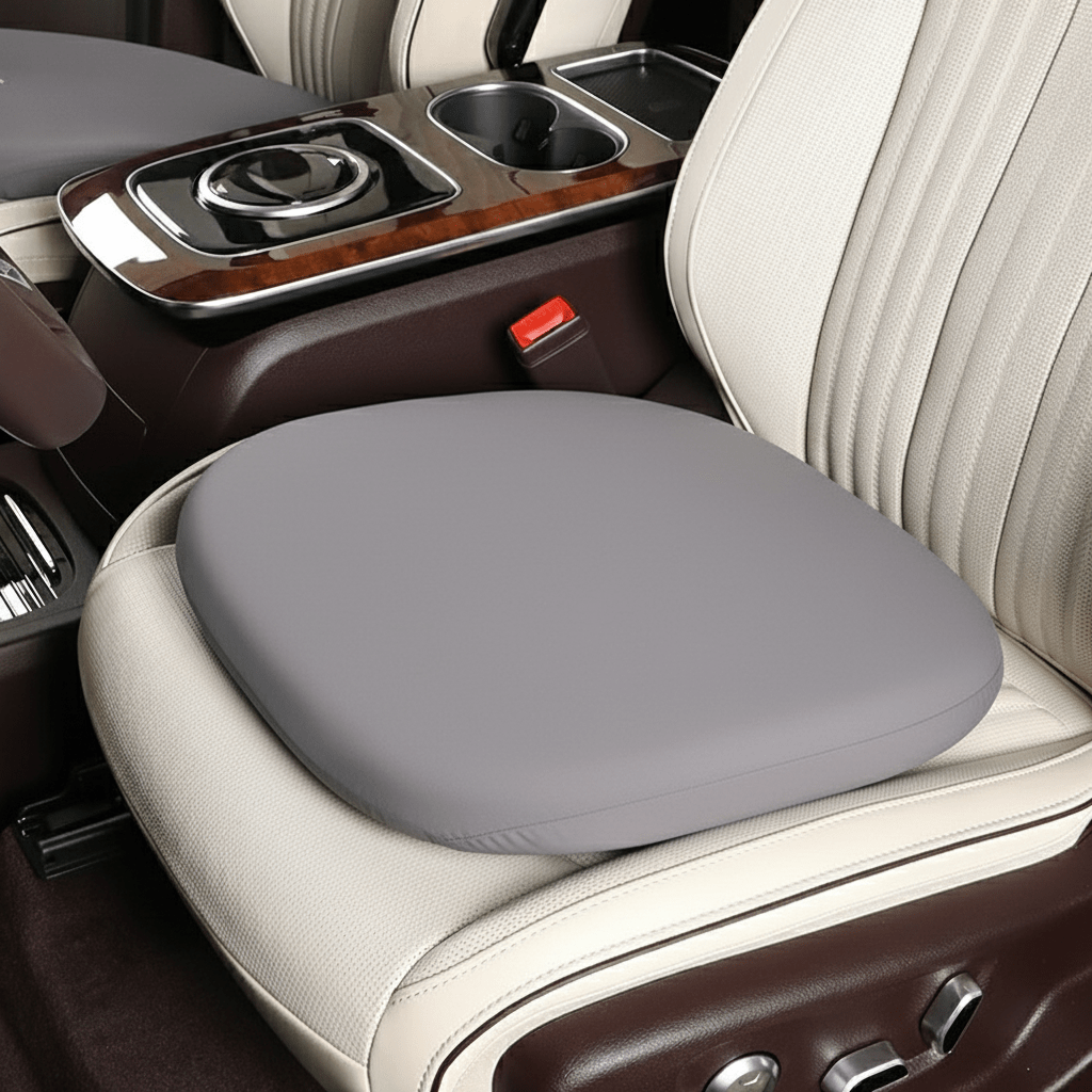 Integrerat nack- och svankstöd i memory foam för bilen - Fioriscas