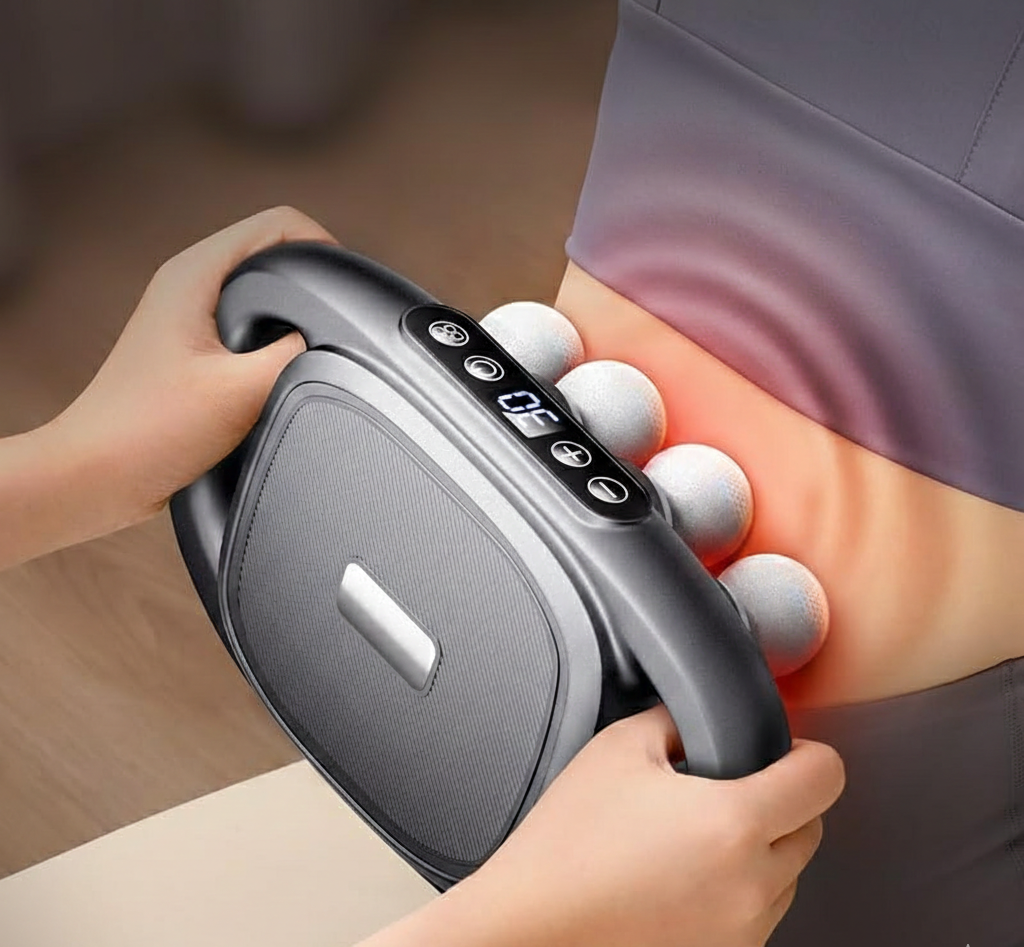 Massageador profissional de massagem profunda com 16 cabeças, para recuperação muscular direcionada | Fioriscas