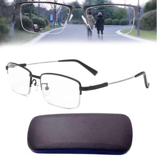Optivista Multifocal Glasses with Automatic Vision Adjustment and Blue Filter