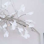 Arux Ginkgo lysekrone art deco bøjet nedad | Fioriscas