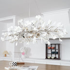 Arux Ginkgo lysekrone art deco bøjet nedad | Fioriscas