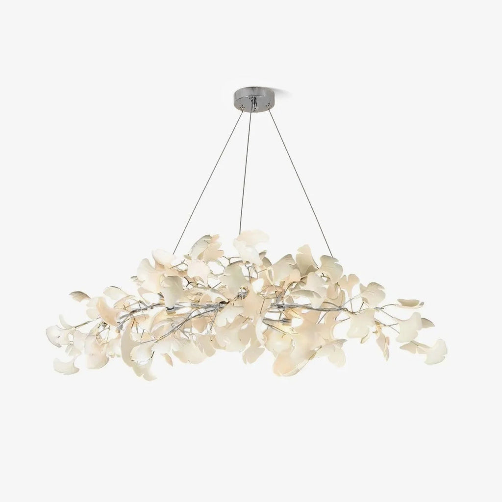 Arux Gingko Chandelier Art Deco Bent Downwards - Neutralighting