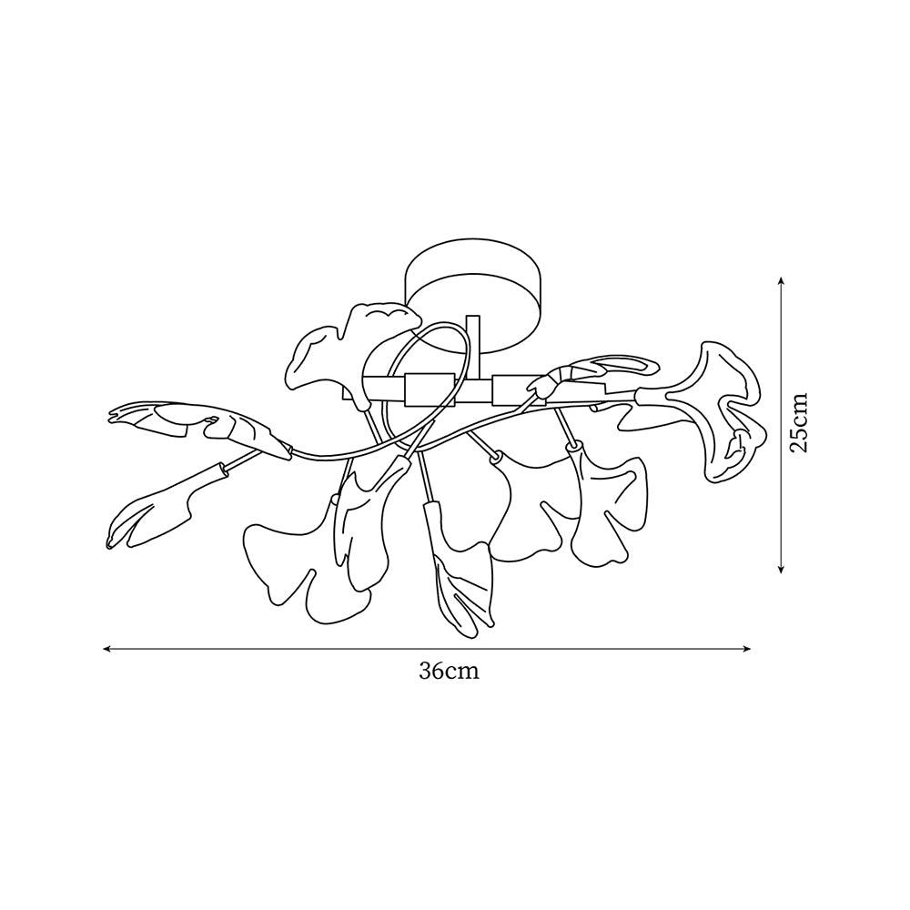Plafonnier Ginkgo | Fioriscas
