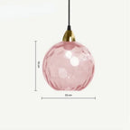 Candeeiro suspenso Lumisphere com globo de vidro de luz quente para salas de estar | Fioriscas